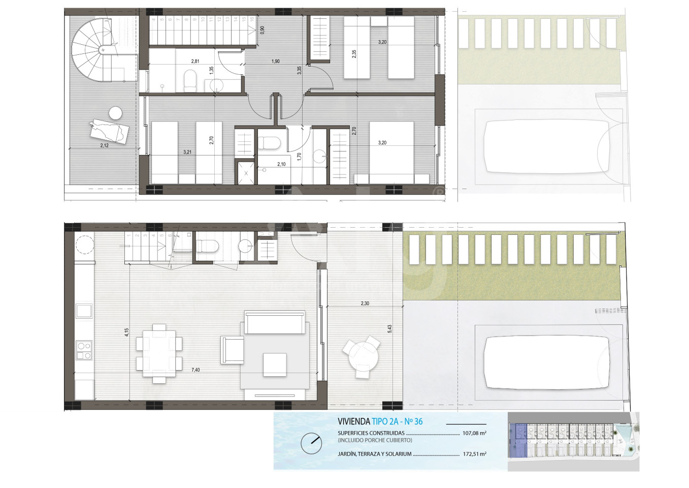 3 Schlafzimmer Reihenhaus in San Pedro del Pinatar - ZLG60711 - 2