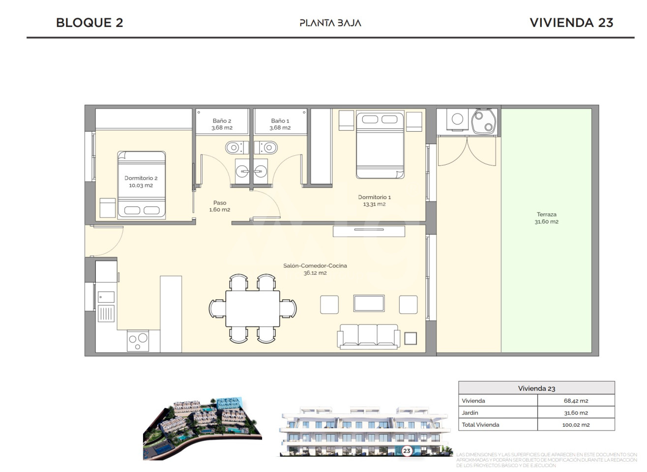 2 bedroom Apartment in Finestrat - IM60810 - 1