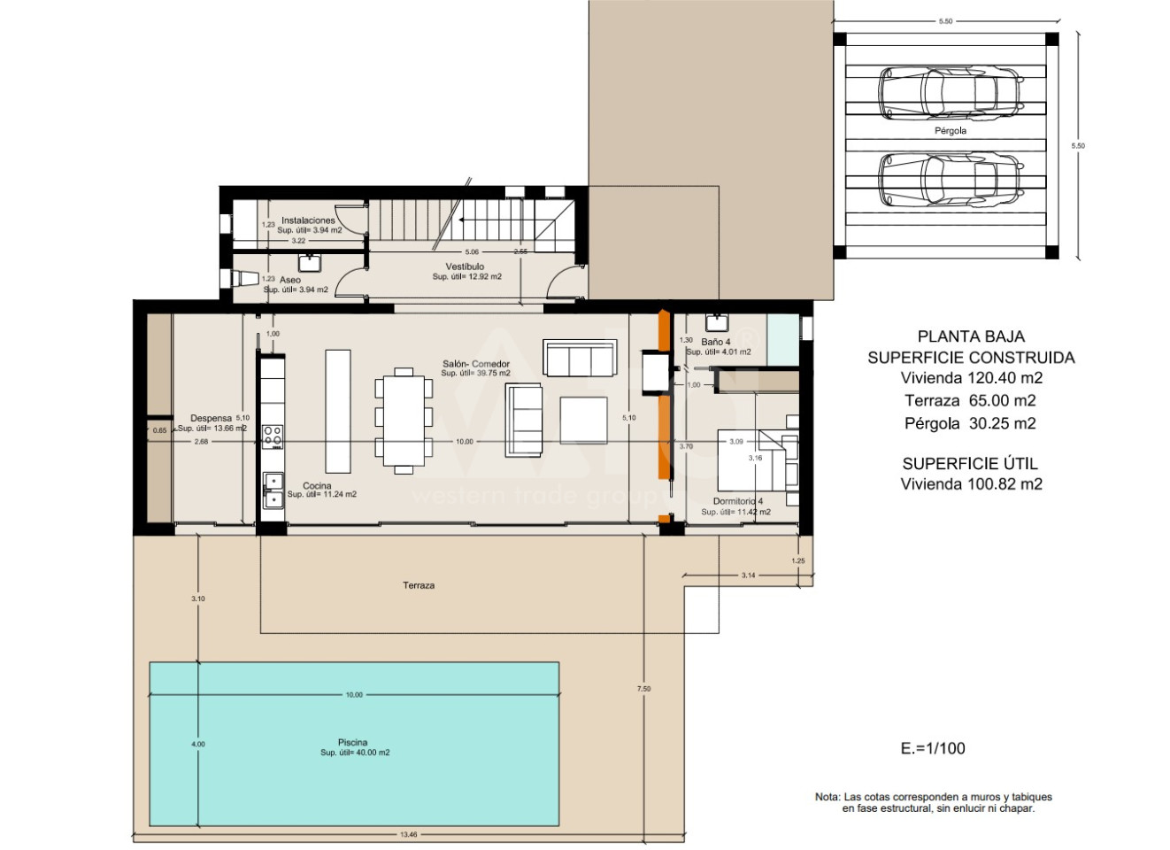 Villa de 4 habitaciones en Calpe - IPS61019 - 1