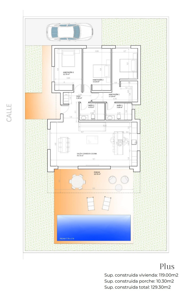 Willa w Monforte del Cid, 3 sypialnie - ANV61088 - 1