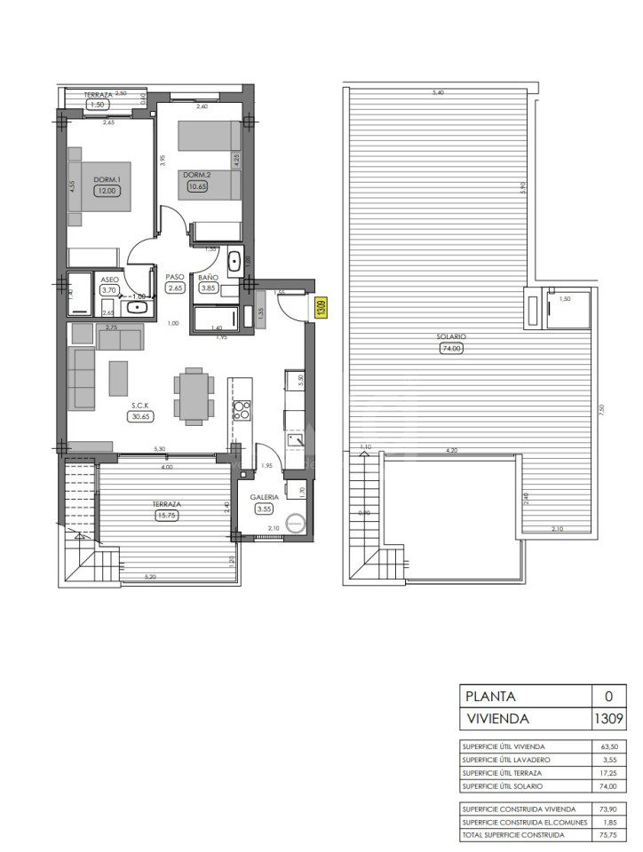 Бунгало в Альгорфа, 2 спальні - TRI61231 - 1