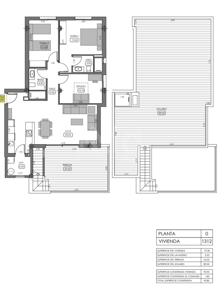 Бунгало в Альгорфа, 2 спальні - TRI61234 - 1