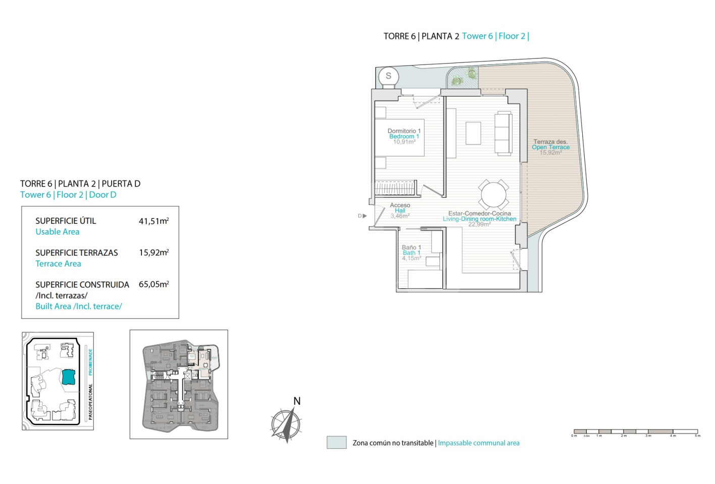 1 bedroom Apartment in Villajoyosa - QUA61235 - 1