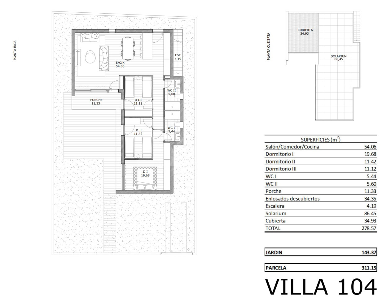 Villa de 3 habitaciones en San Miguel de Salinas - SR61273 - 1