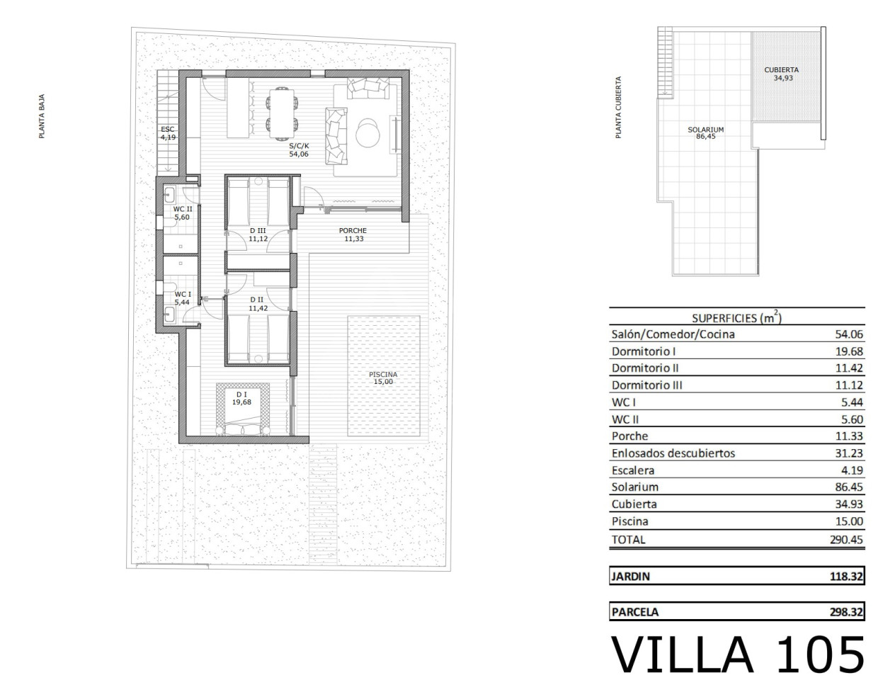 Villa de 3 habitaciones en San Miguel de Salinas - SR61274 - 1