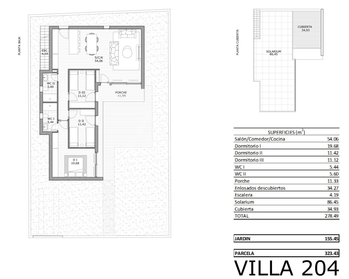 Villa de 3 habitaciones en San Miguel de Salinas - SR61276 - 1