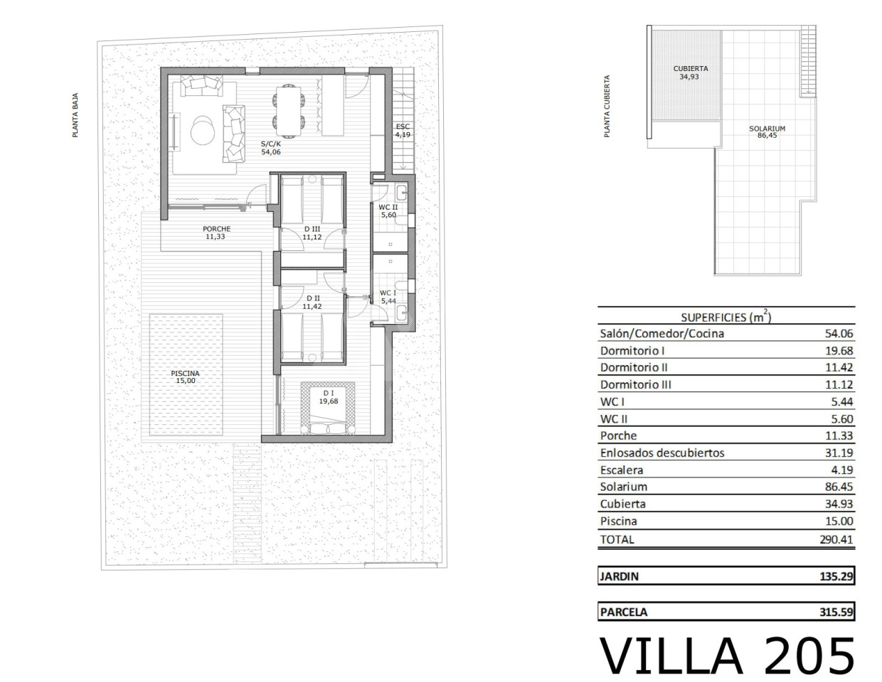 Villa de 3 habitaciones en San Miguel de Salinas - SR61278 - 1