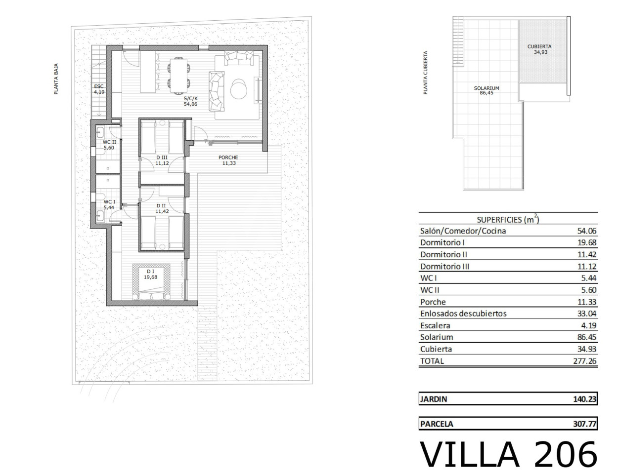 Villa de 3 habitaciones en San Miguel de Salinas - SR61284 - 1