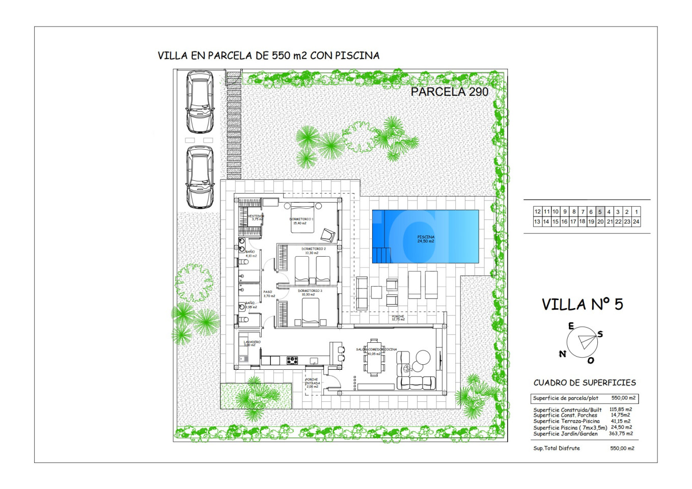 Villa de 3 chambres à Calasparra - HL61354 - 1