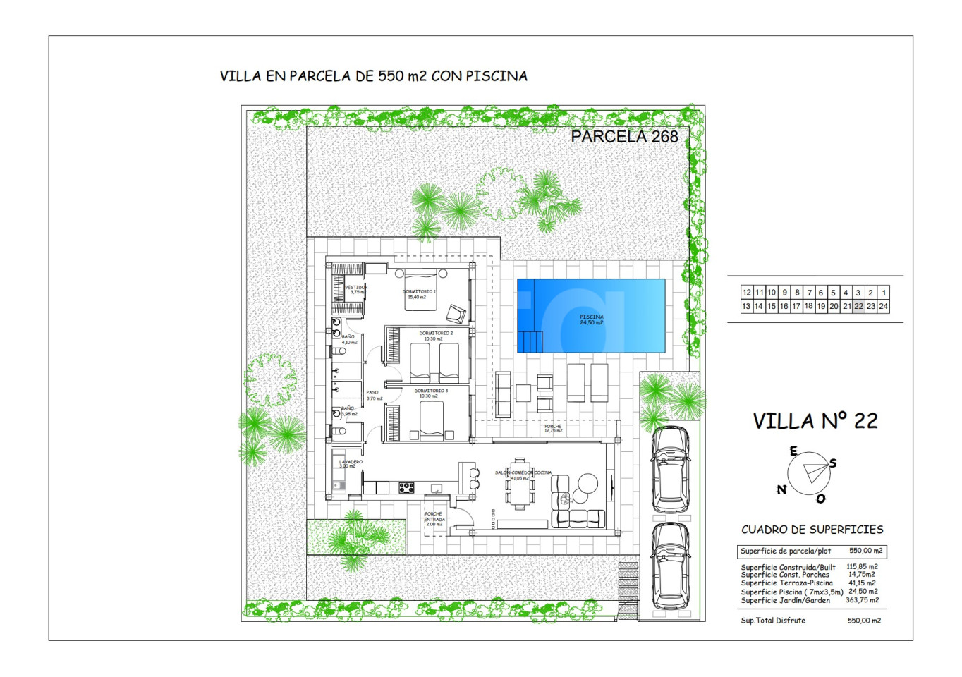 Vilă cu 3 dormitoare în Calasparra - HL61355 - 1