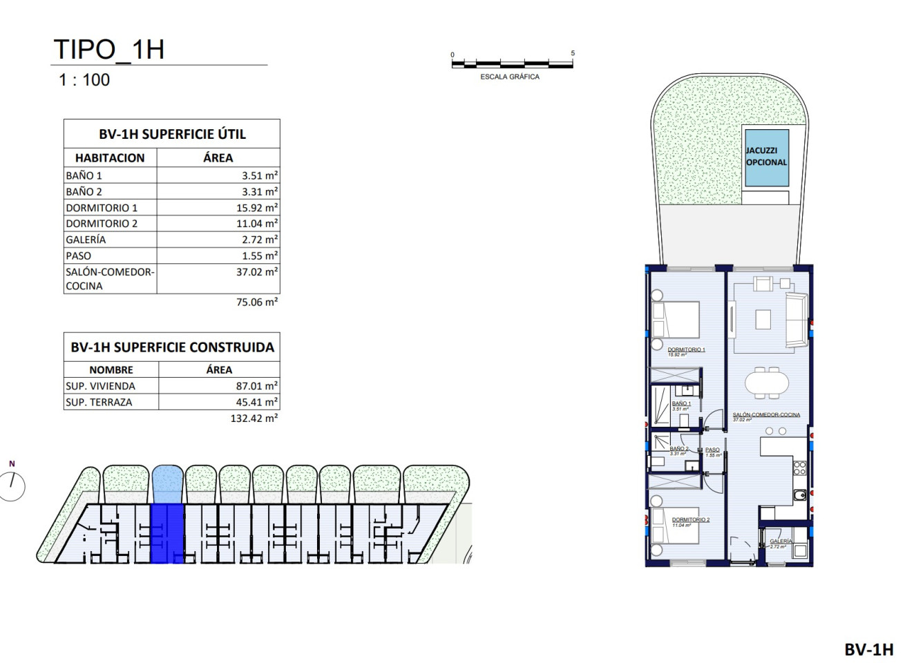 Apartament cu 2 dormitoare în L'Albir - GRR61382 - 1