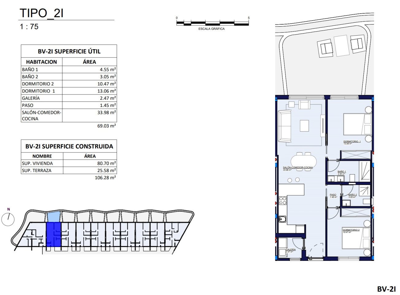 Apartamento de 2 habitaciones en L'Albir - GRR61386 - 1