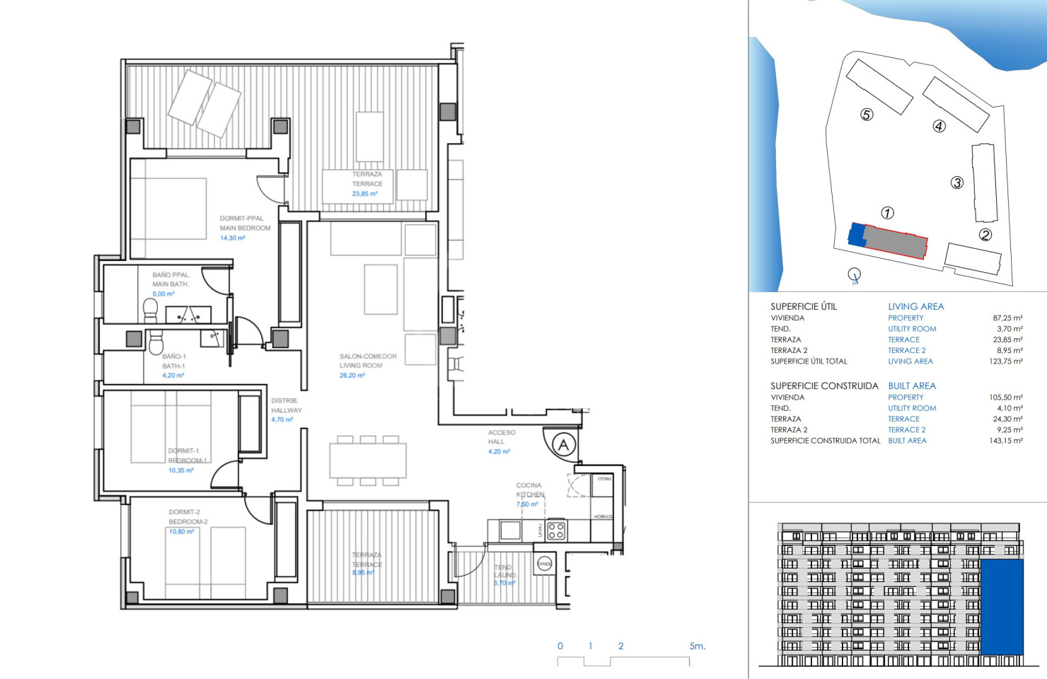 Apartament w Punta Prima, 3 sypialnie - GMD62406 - 1