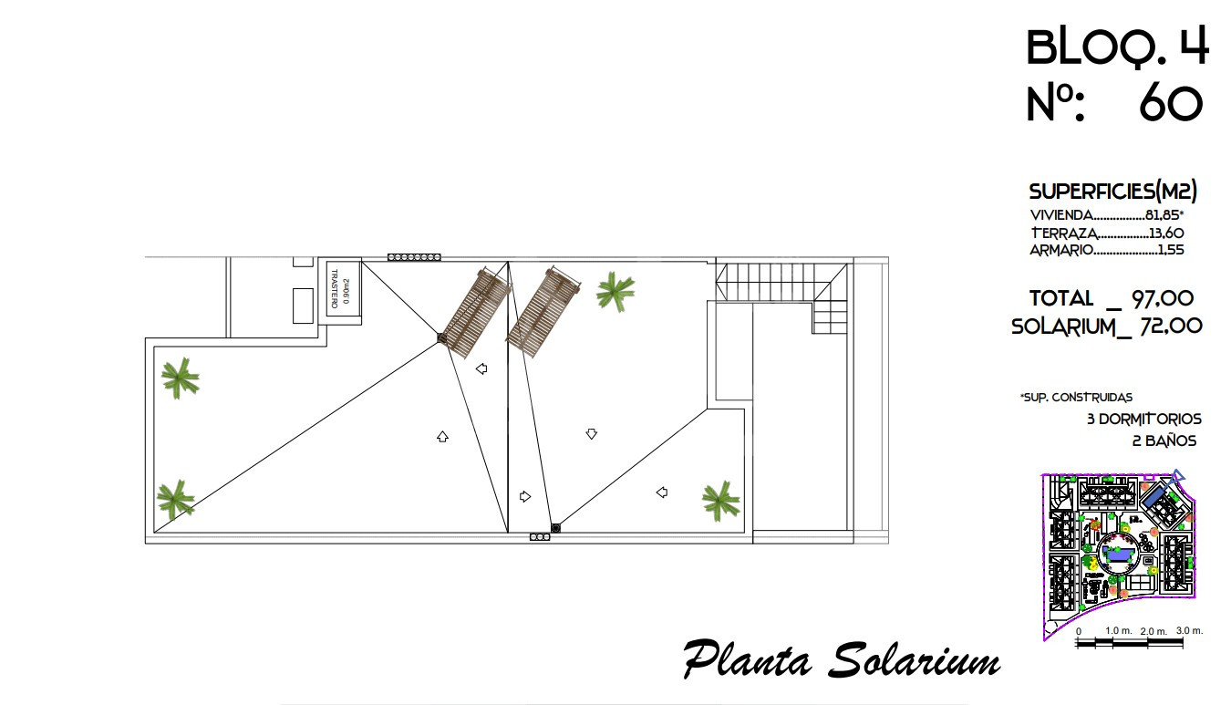 3 Schlafzimmer Penthouse-Wohnung in Guardamar del Segura - CN62871 - 2