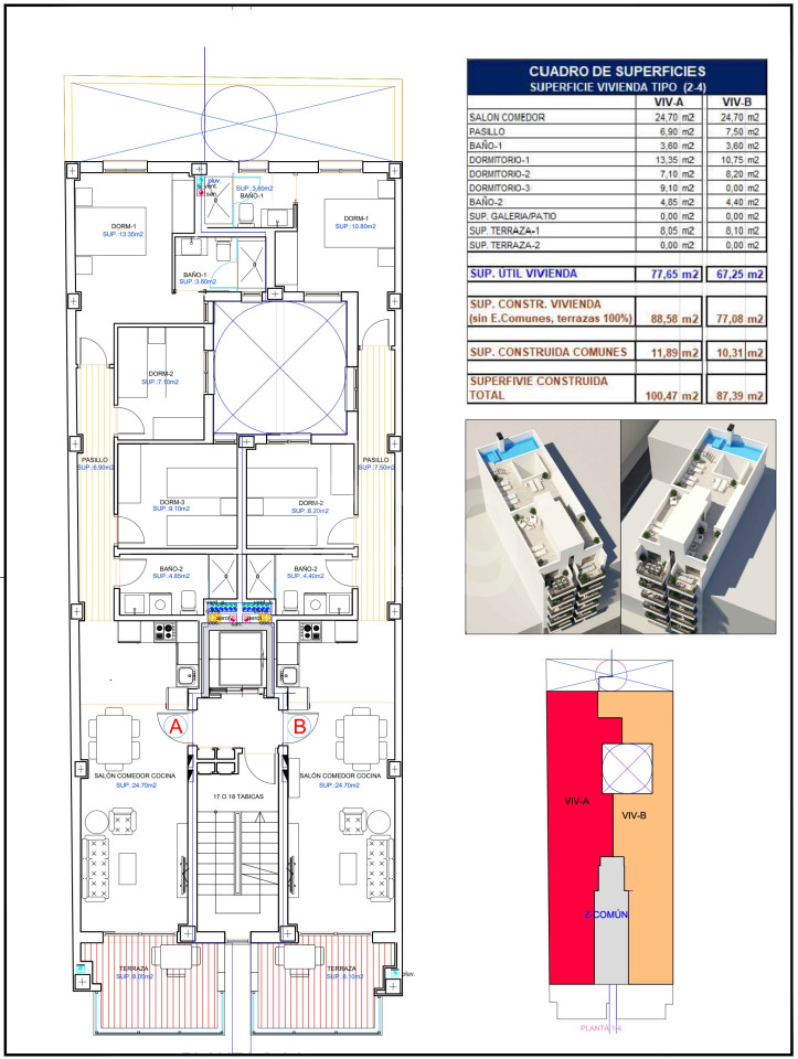 Apartamento de 2 habitaciones en Torrevieja - EPI63190 - 1