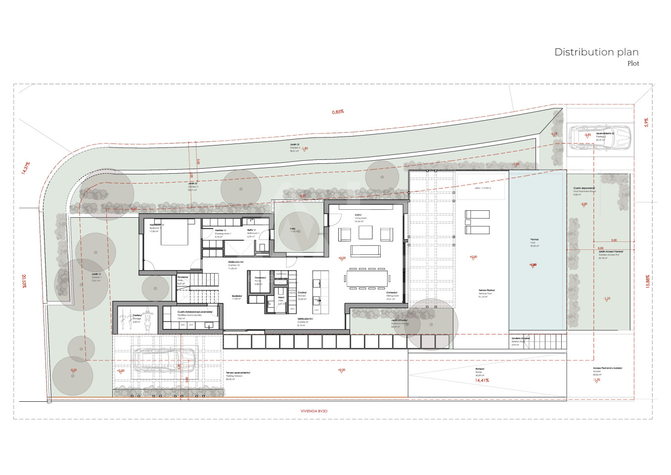 3 Schlafzimmer Villa in Moraira - DNH65265 - Foto 1