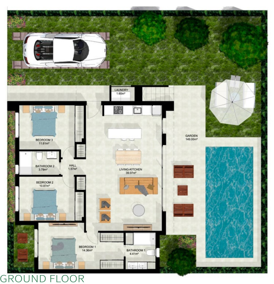 3 bedroom Villa in Alhama de Murcia - OI117080 - 1