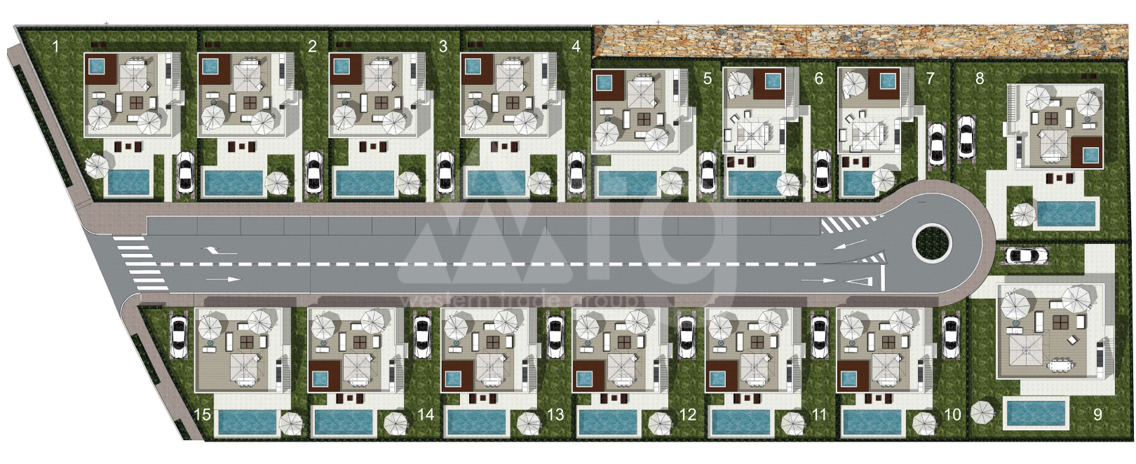 Vilă cu 2 dormitoare în Alhama de Murcia - OI50150 - 1
