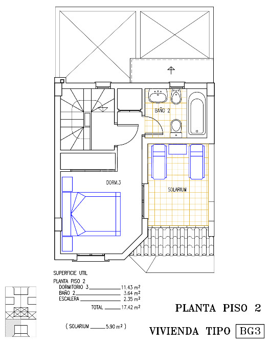 3 Schlafzimmer Reihenhaus in Santa Pola - US117299 - 3