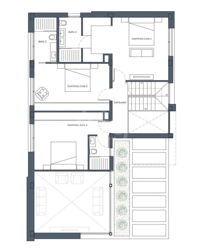 4 Schlafzimmer Villa in La Zenia - RK74581 - Foto 3