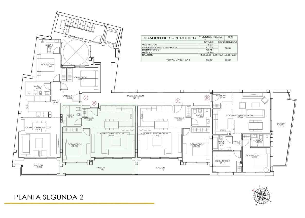 1 Schlafzimmer Appartement in Torrevieja - WMG75974 - Foto 1