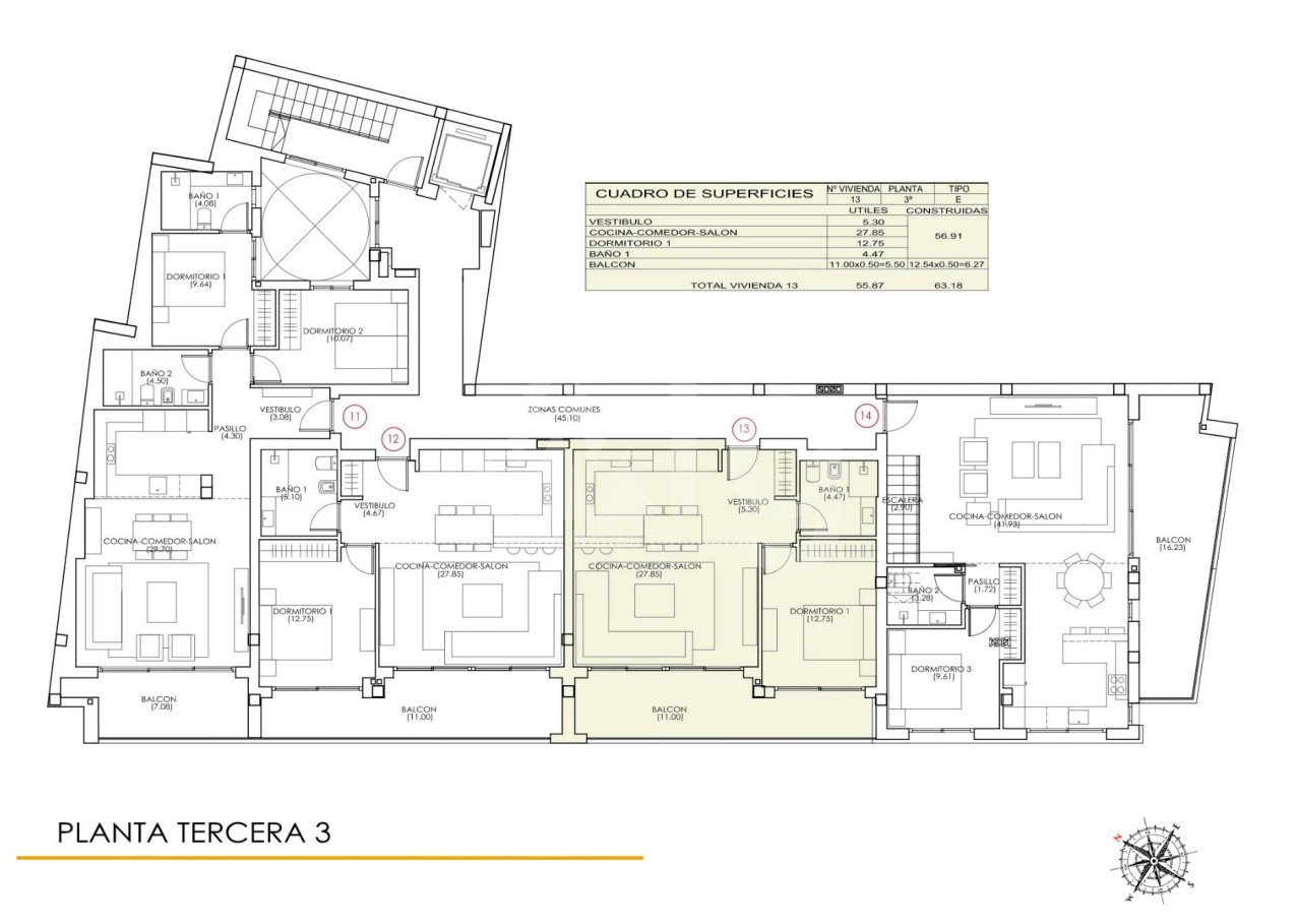 1 Schlafzimmer Appartement in Torrevieja - WMG75979 - Foto 1