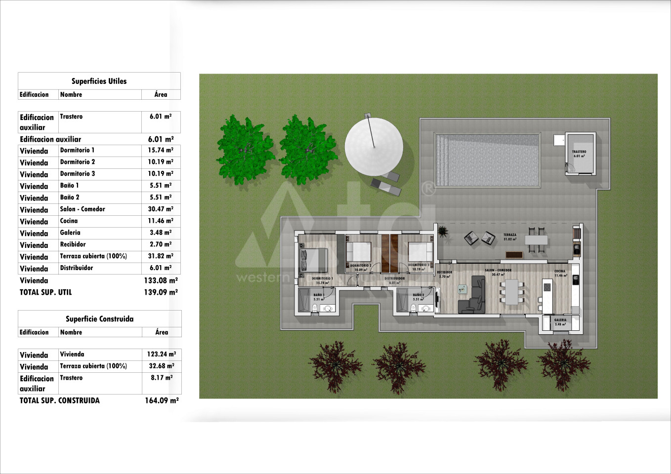 3 bedroom Villa in Aspe - MC77770 - Photo 2