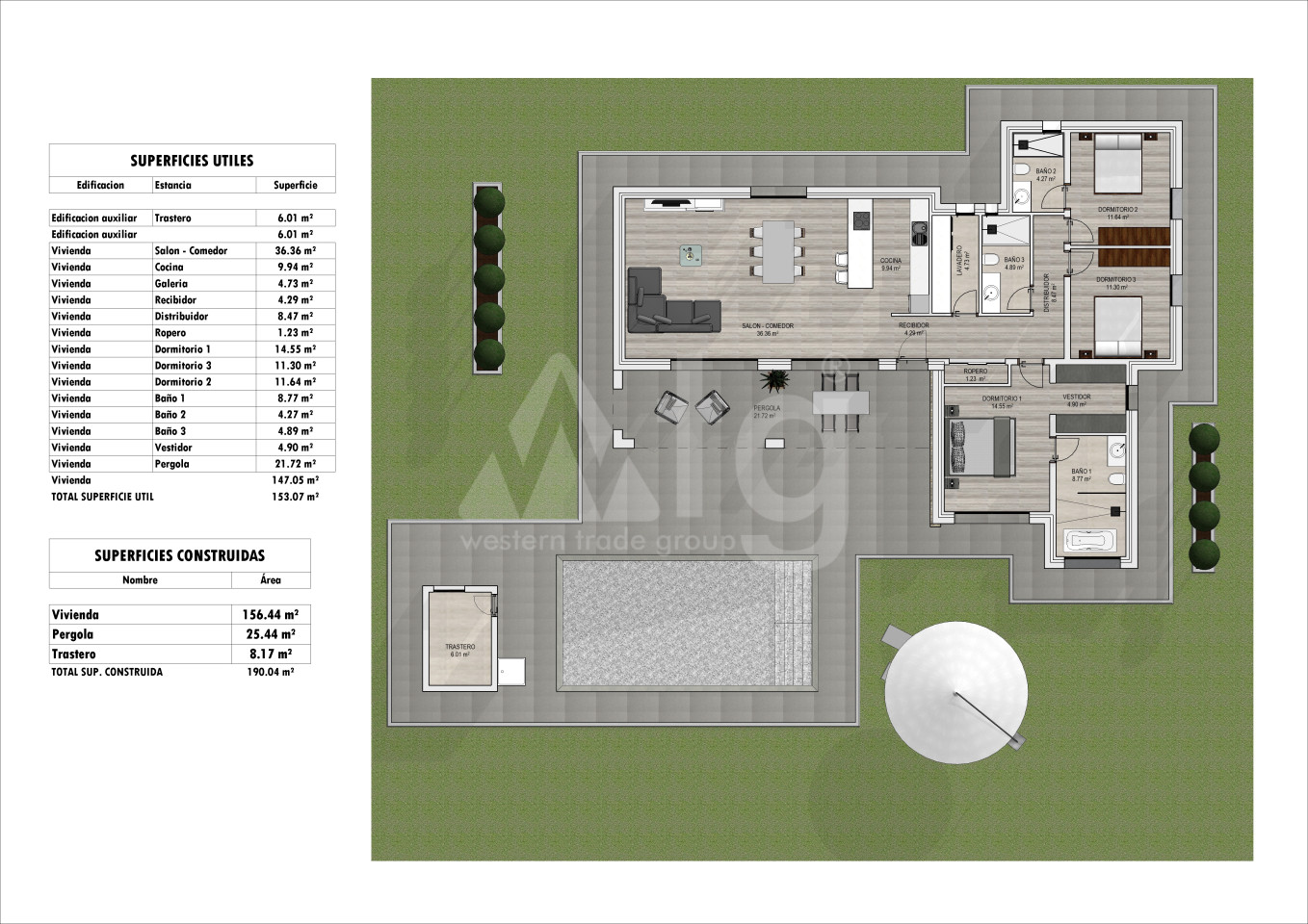 3 bedroom Villa in Aspe - MC77772 - Photo 2