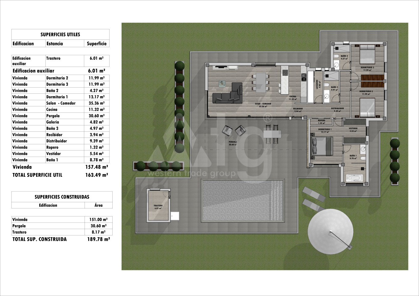 Villa de 3 chambres à Aspe - MC77775 - Photo 2