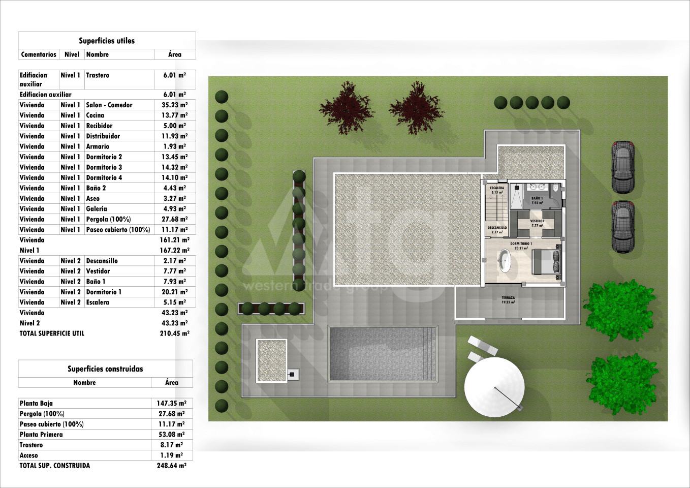 4 Schlafzimmer Villa in Aspe - MC77776 - Foto 2