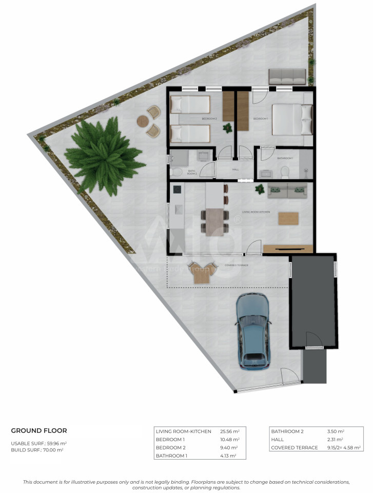 2 bedroom Apartment in La Pinilla - CCP79753 - Photo 1
