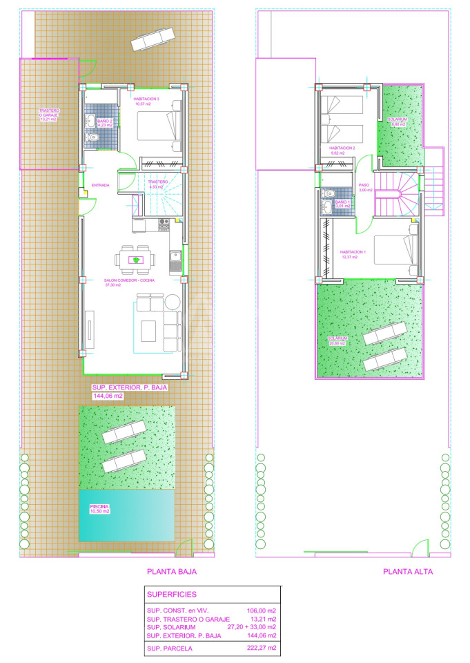 Villa de 3 habitaciones en Los Alcázares - NGI81900 - Foto 1
