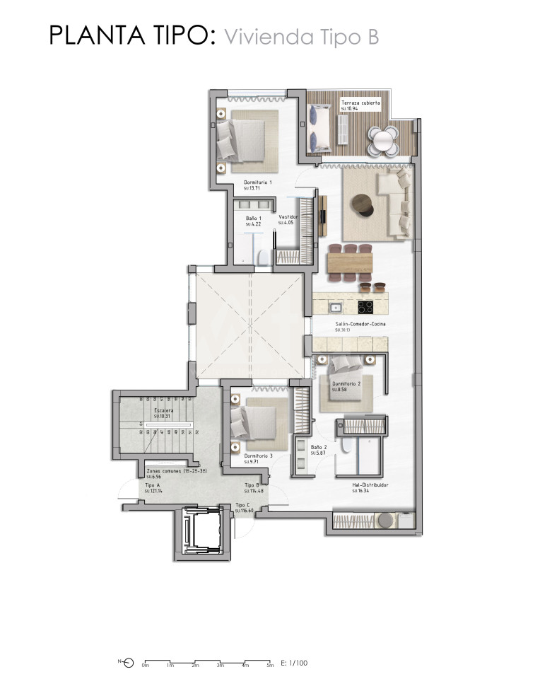 Apartamento de 3 habitaciones en Guardamar del Segura - PM82168 - Foto 1
