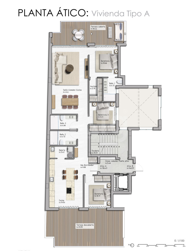 Penthouse de 3 chambres à Guardamar del Segura - PM82175 - Photo 1