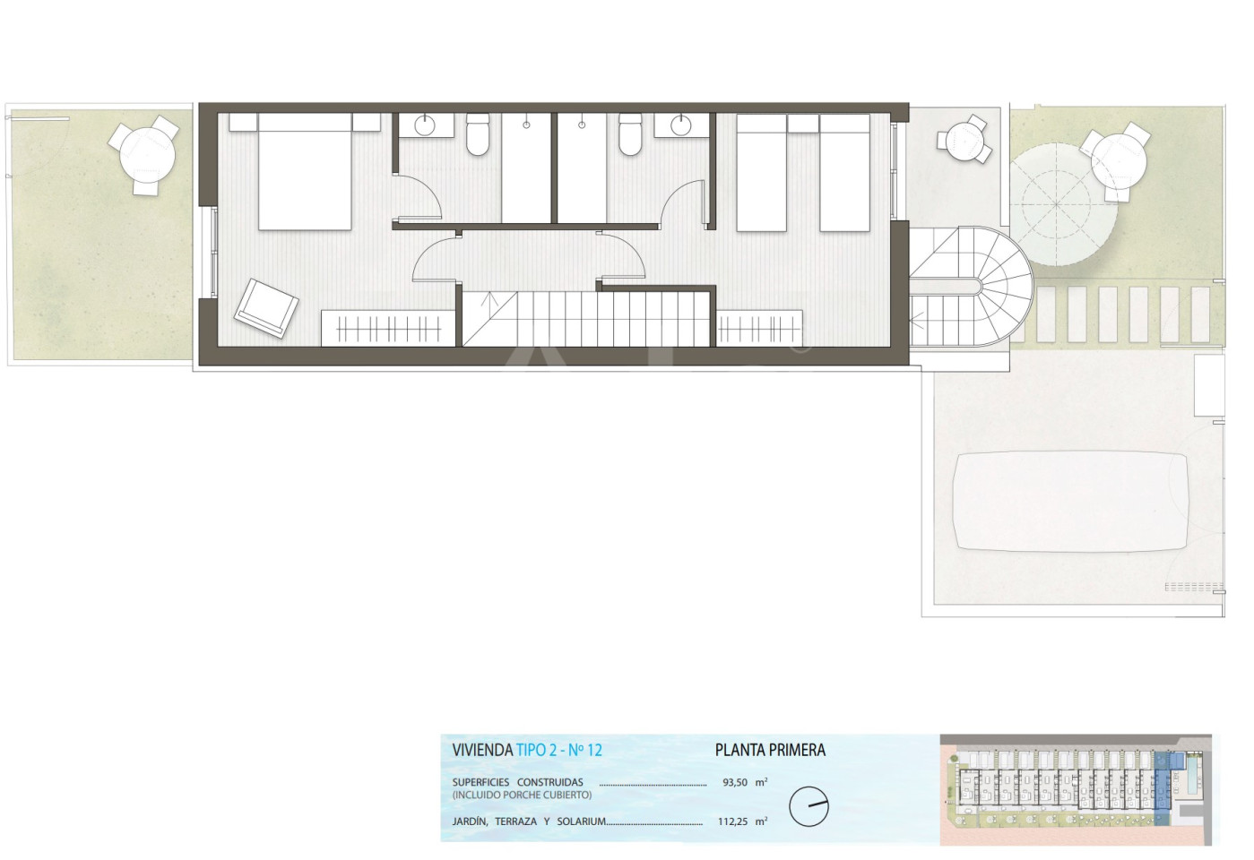 2 bedroom Townhouse in Pilar de la Horadada - ZLG83929 - Photo 2