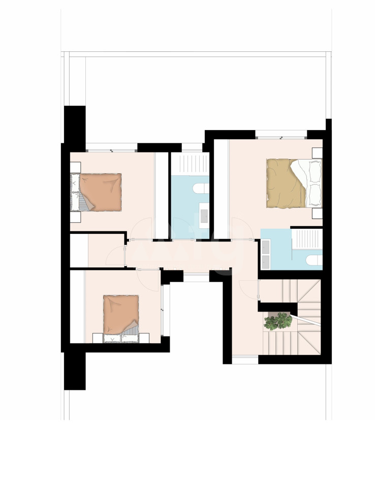 Adosado de 3 habitaciones en Formentera del Segura - BL25382 - Foto 2