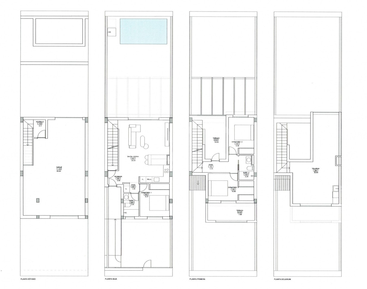 Adosado de 3 habitaciones en Los Alcázares - MW122629 - Foto 1