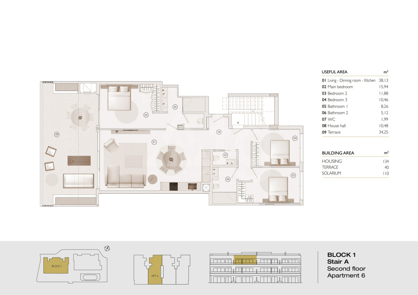 3 bedroom Penthouse in Las Colinas - LCG85984 - Photo 1