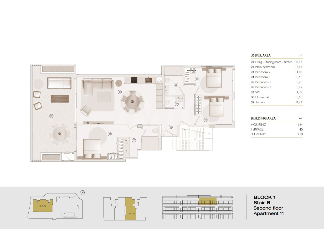 3 bedroom Penthouse in Las Colinas - LCG85985 - Photo 1