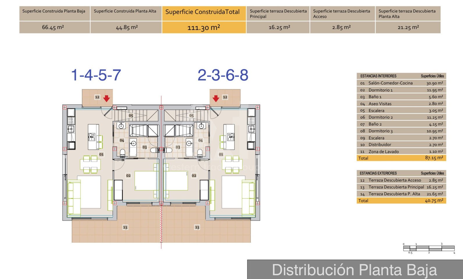 Villa de 3 chambres à Oliva - CHG130329 - Photo 1