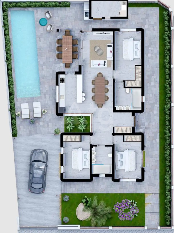 Villa de 3 chambres à Alfaz del Pi - BT93354 - Photo 1