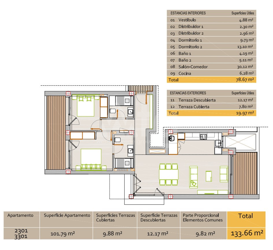2 bedroom Apartment in Oliva - CHG119694 - 1