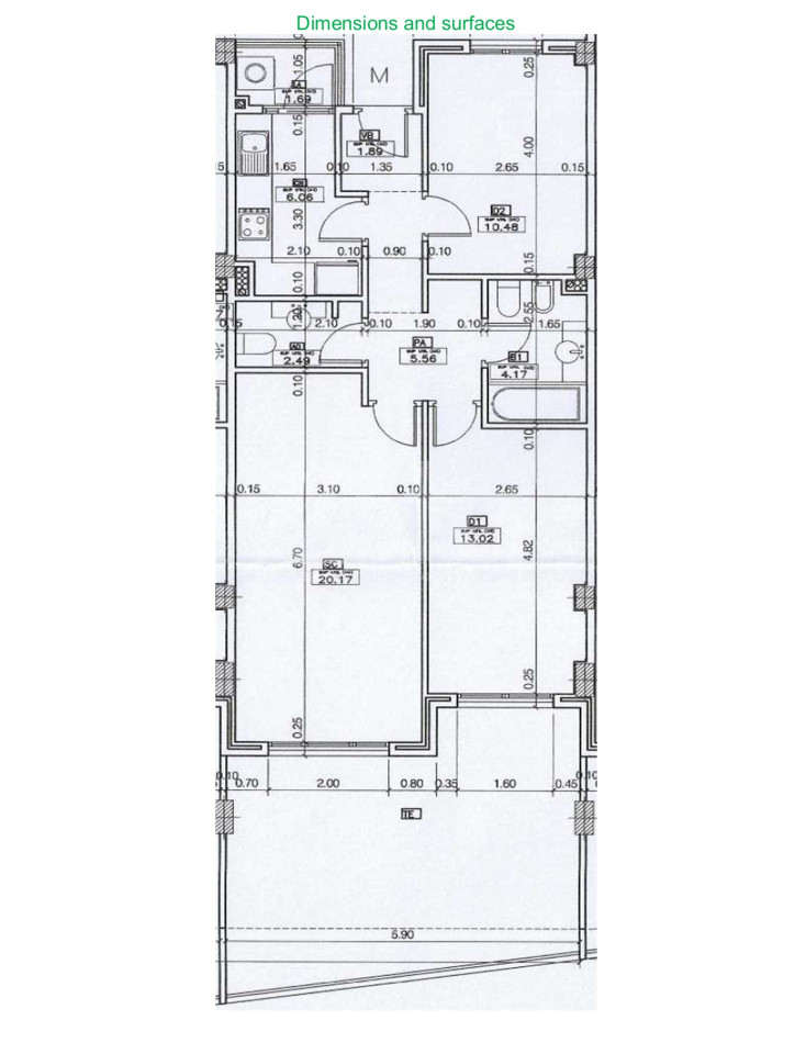 Appartement de 2 chambres à Relleu - INM98780 - Photo 2