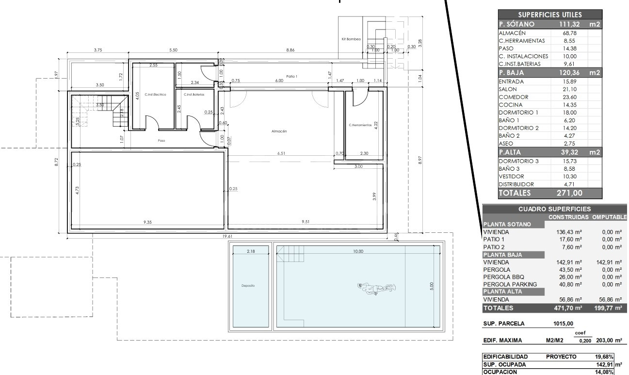 3 Schlafzimmer Villa in Xàbia - PD138904 - Foto 3