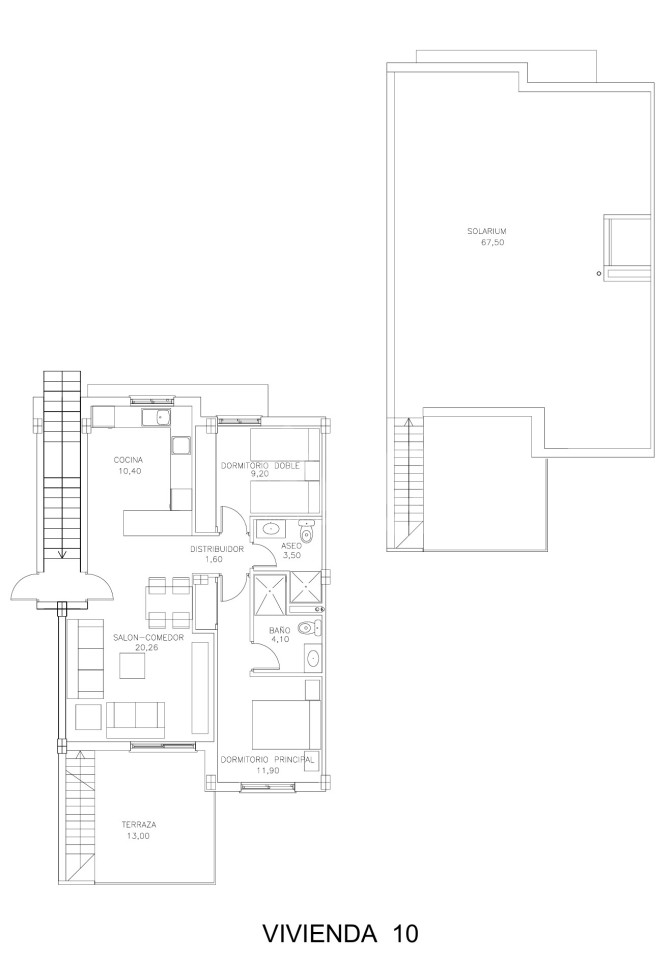 2 Schlafzimmer Bungalow in San Miguel de Salinas - SLM99893 - Foto 1