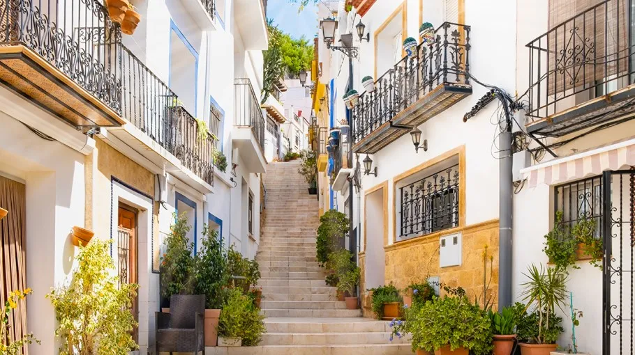 Barrio de Santa Cruz, Alicante, Španělsko