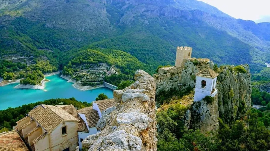 Castillo de San José, Guadalest, Spain