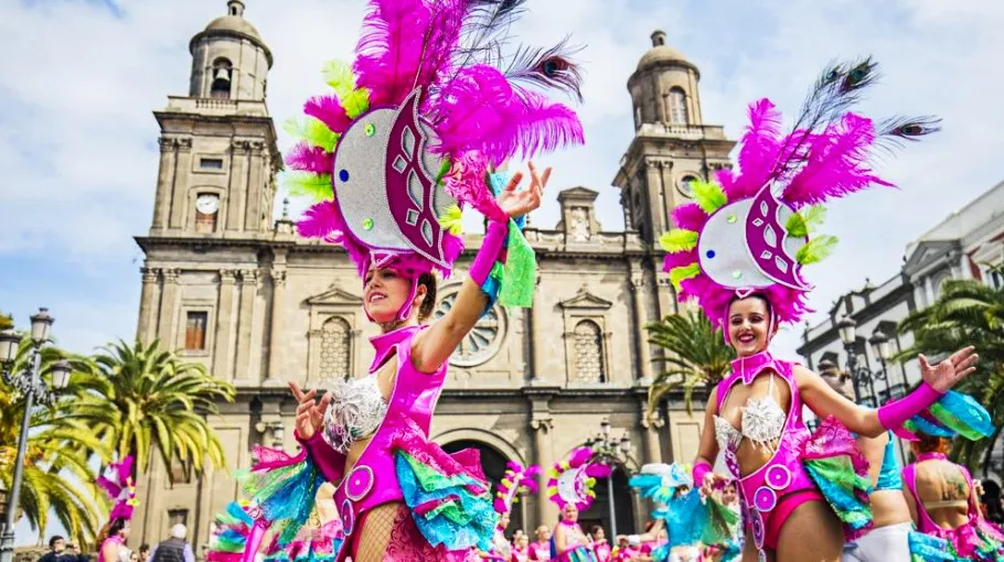 Carnival in Santa Cruz de Tenerife, Spain