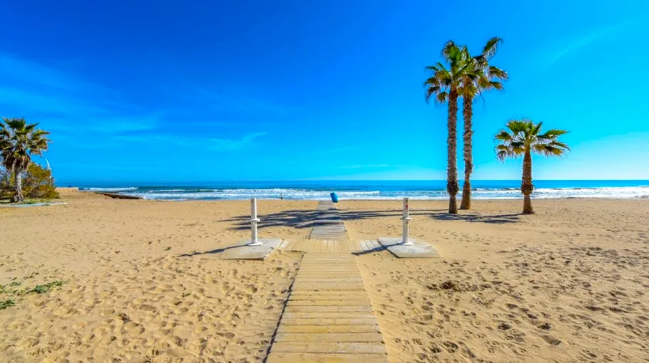 Strand von Punta Prima, Spanien