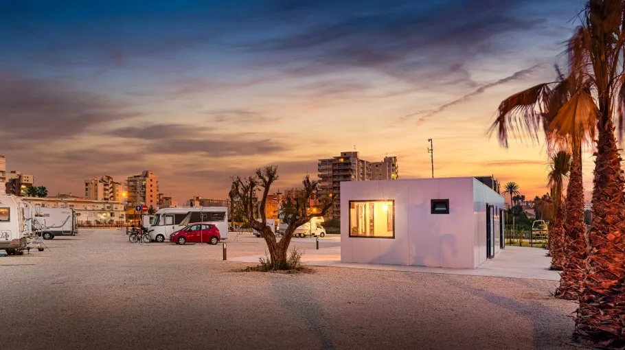 Camping in El Campello, Spain